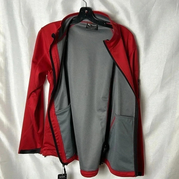 WHITERIDGE Ladies size large performance, soft Shell red lightweight jacket . - Picture 11 of 13